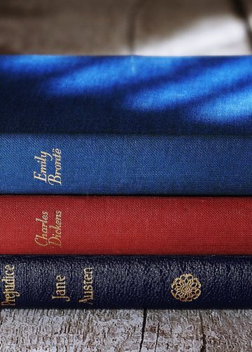 Three Books Stacked