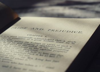Closeup Photo of Pride and Prejudice Book Page