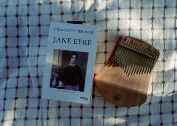 Book and Kalimba on Blanket