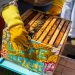 Brown Wooden Crate With Bees