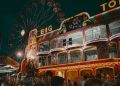 Amusement Park at Night