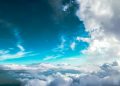 White Clouds and Blue Sky