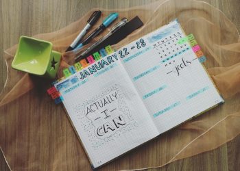 Photo of Planner and Writing Materials