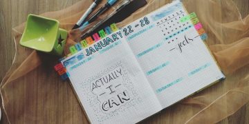 Photo of Planner and Writing Materials